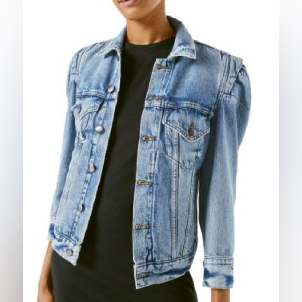 Frame Denim Rosette Denim Jacket